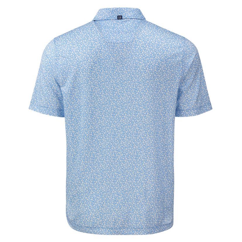 Cutter & Buck Pike Eco Flora Print Mens Polo