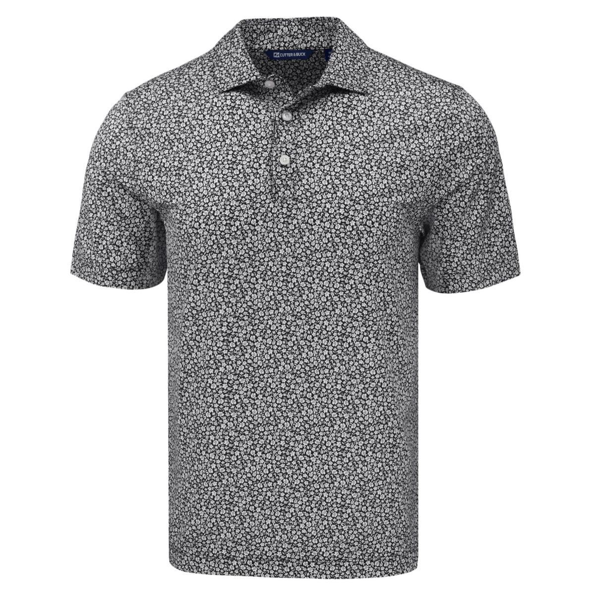 Cutter & Buck Pike Eco Flora Print Mens Polo