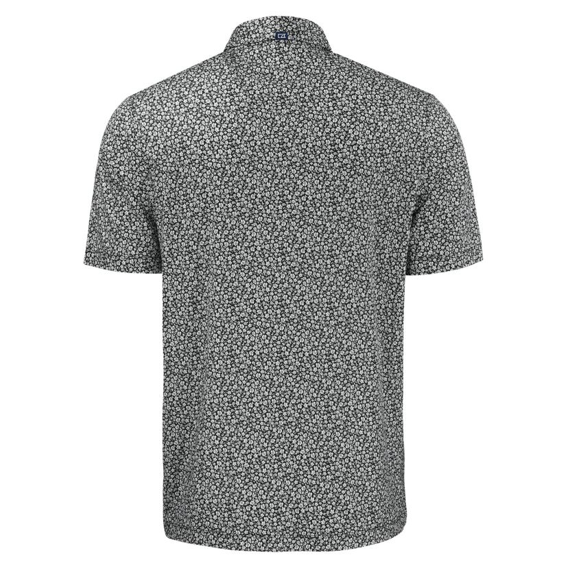 Cutter & Buck Pike Eco Flora Print Mens Polo