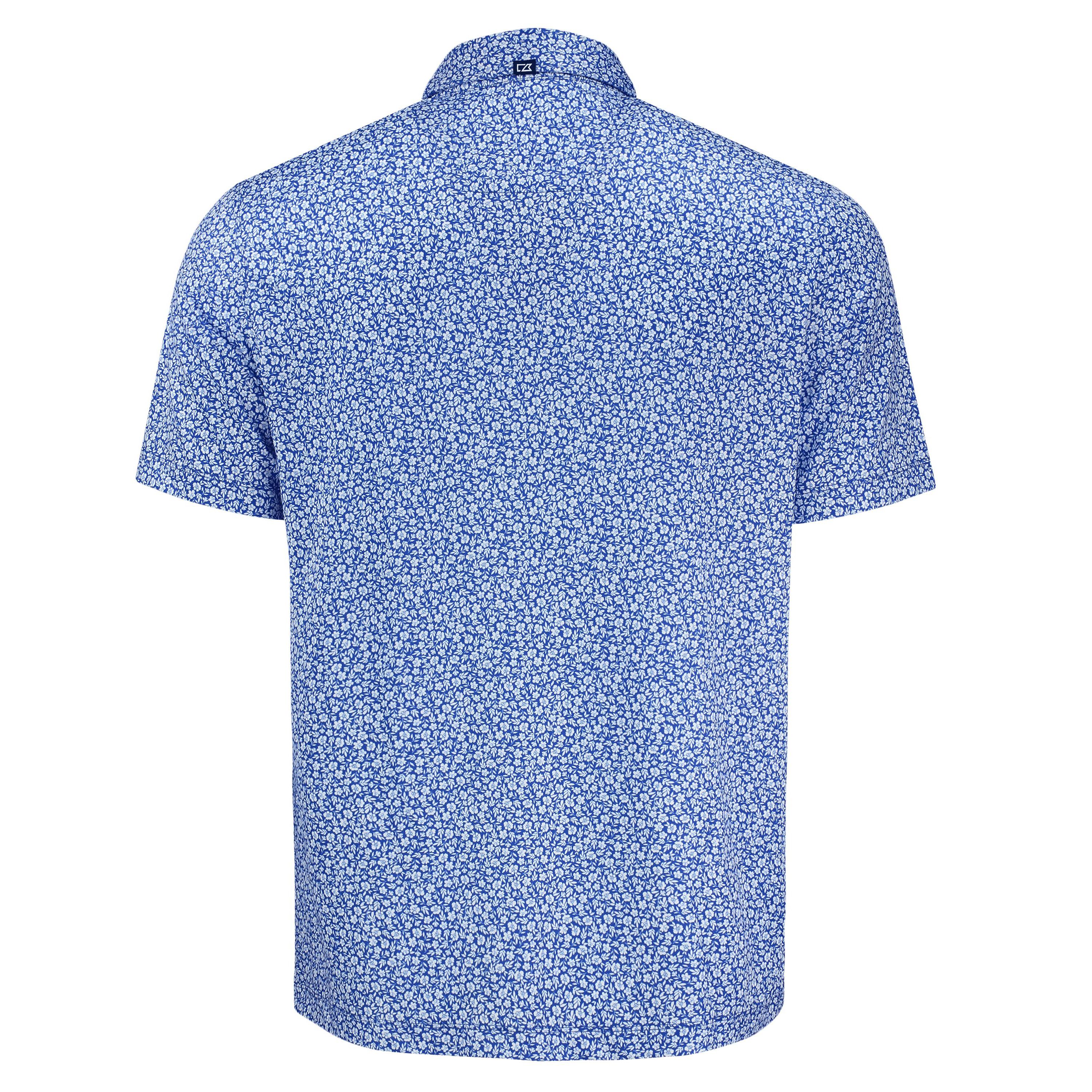 Cutter & Buck Pike Eco Flora Print Mens Polo