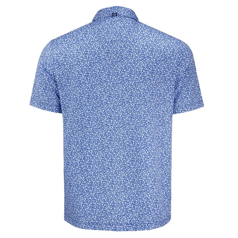 Cutter & Buck Pike Eco Flora Print Mens Polo