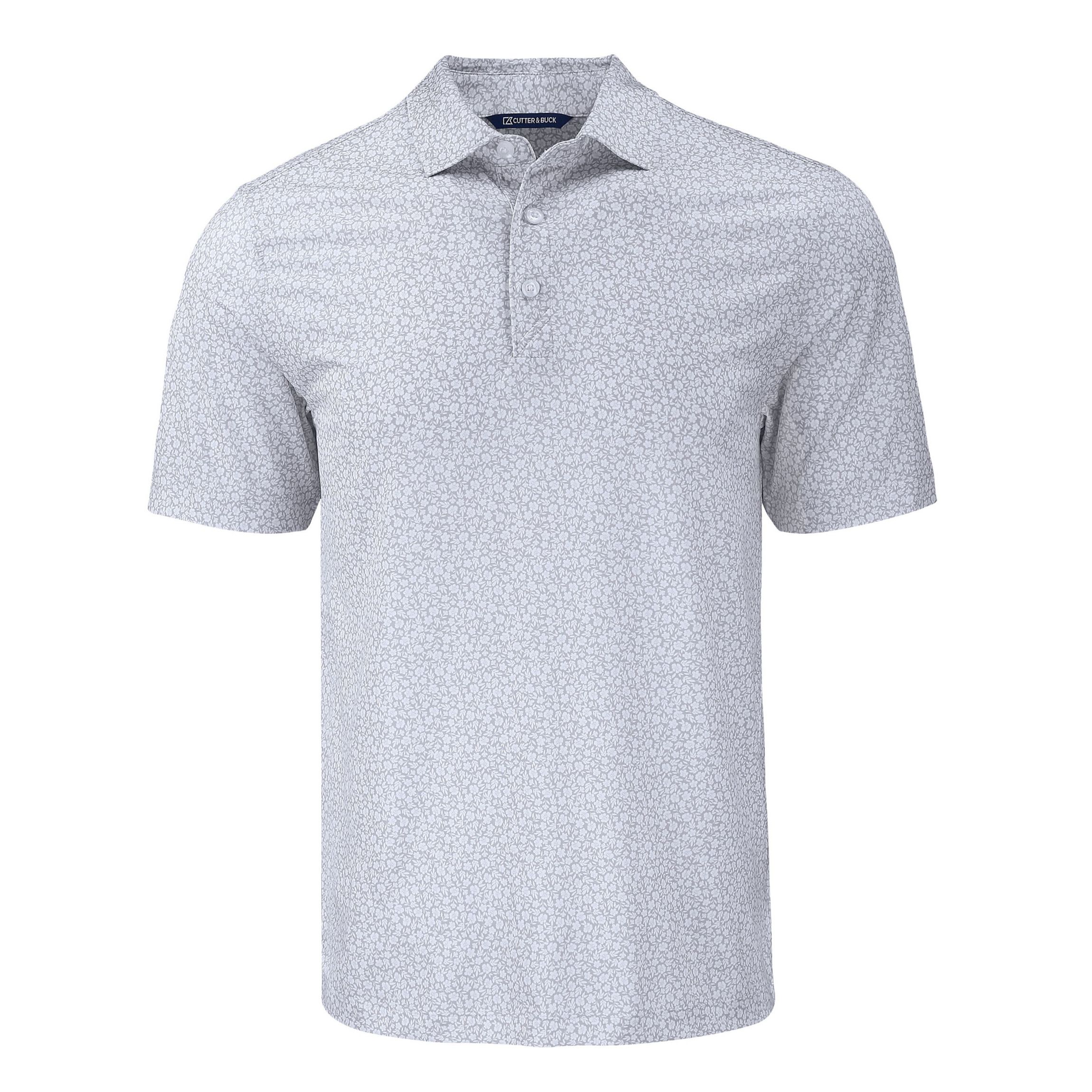 Cutter & Buck Pike Eco Flora Print Mens Polo
