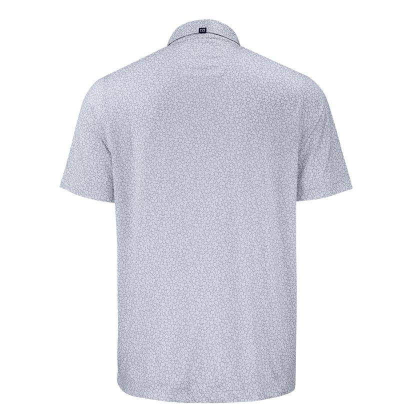 Cutter & Buck Pike Eco Flora Print Mens Polo