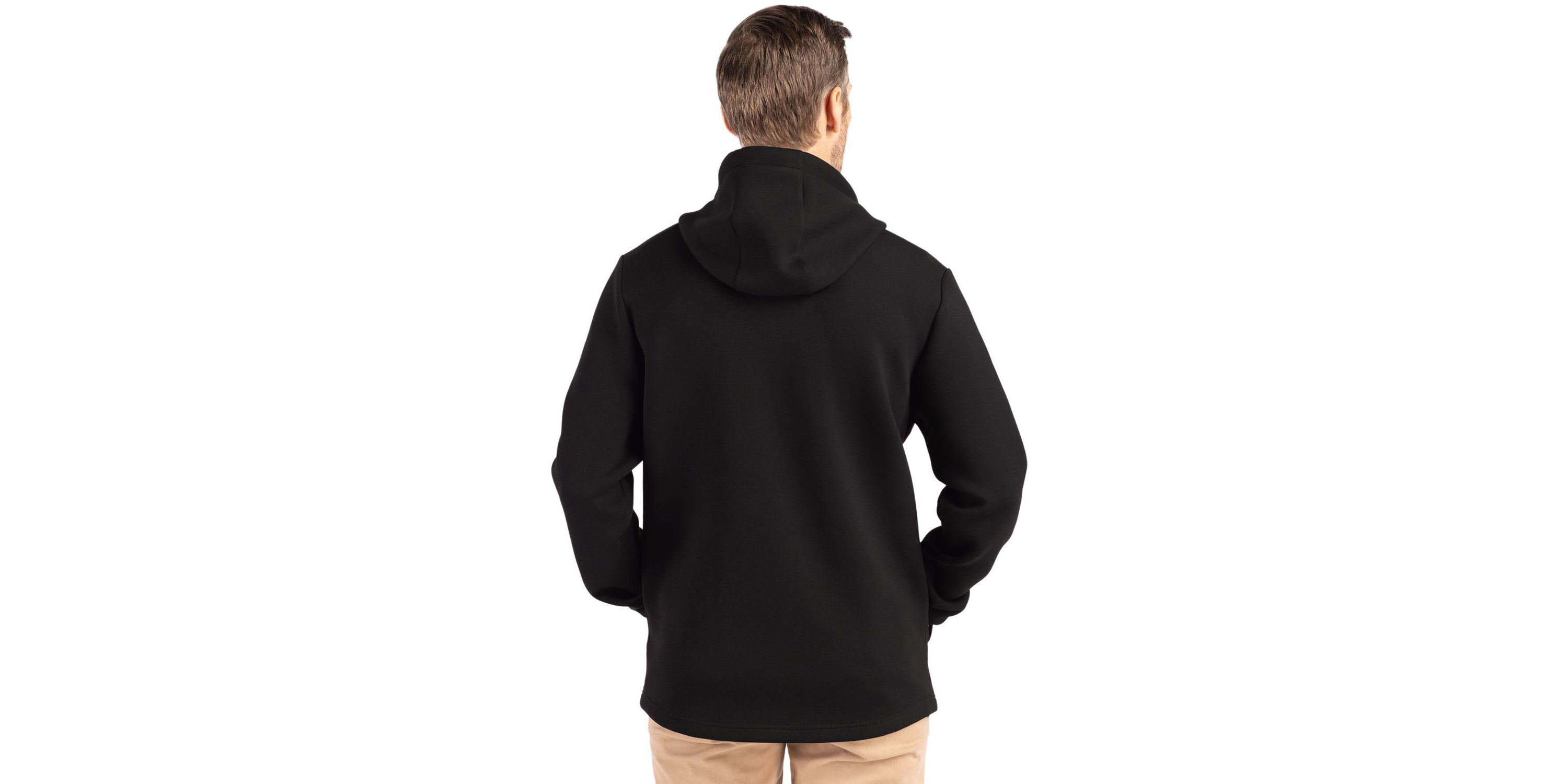 Cutter & Buck Roam Epic Comfort Recycled Mens Full Zip Hooded Jacket