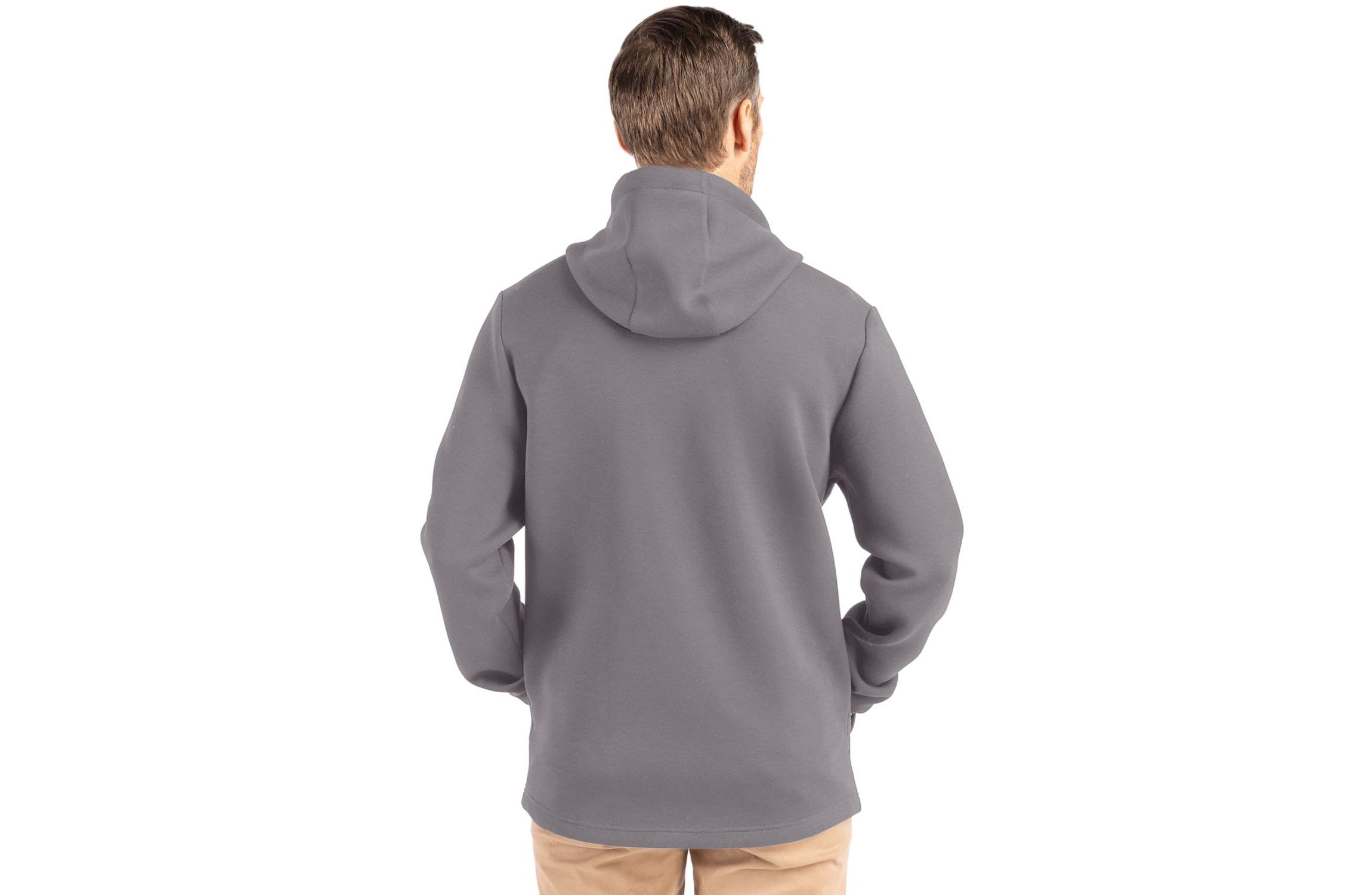 Cutter & Buck Roam Epic Comfort Recycled Mens Full Zip Hooded Jacket
