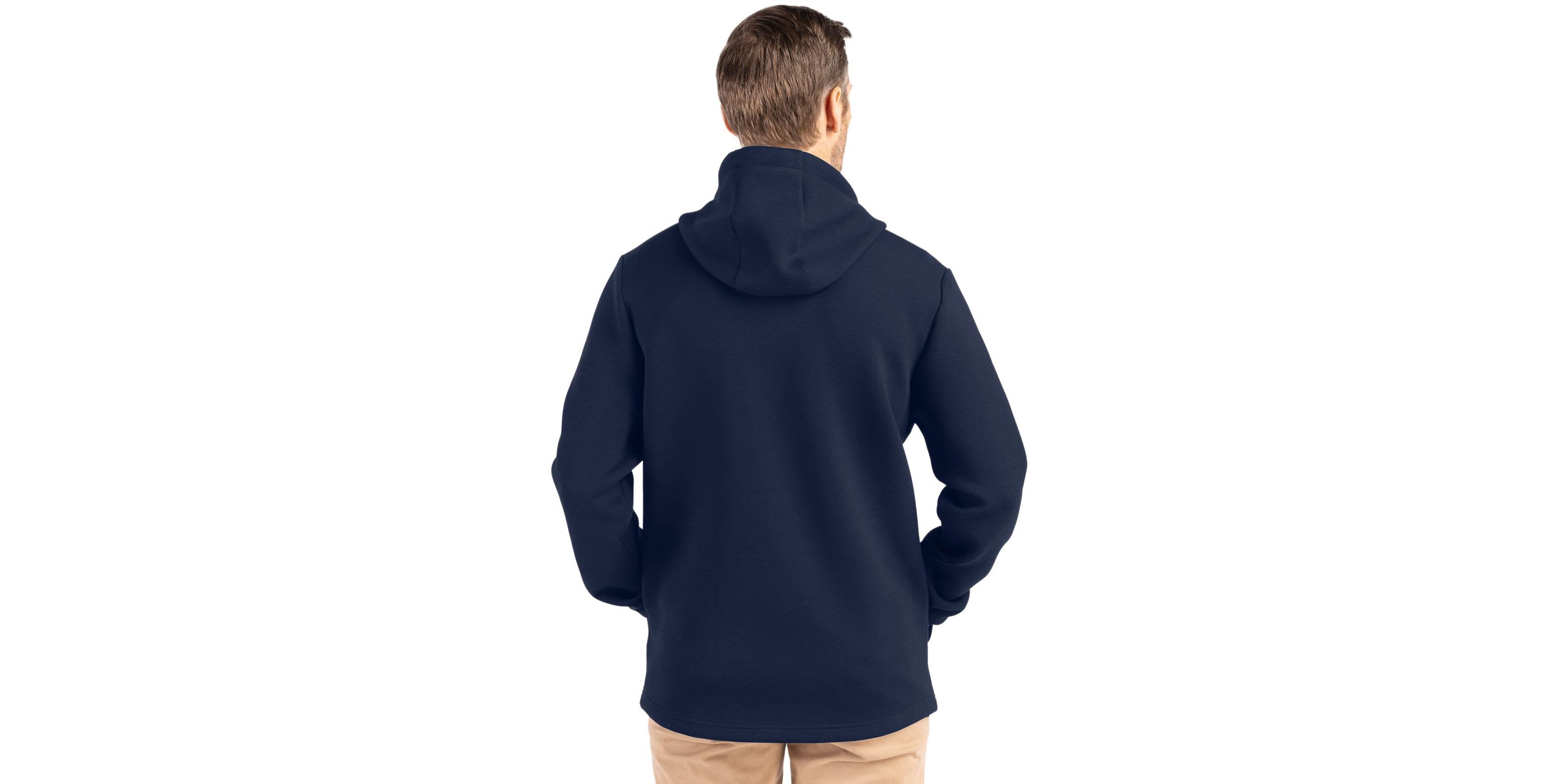 Cutter & Buck Roam Epic Comfort Recycled Mens Full Zip Hooded Jacket