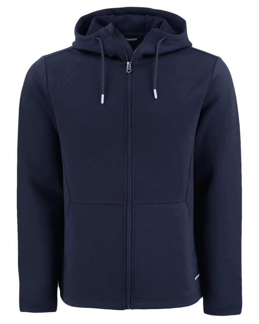 Cutter & Buck Roam Epic Comfort Recycled Mens Full Zip Hooded Jacket