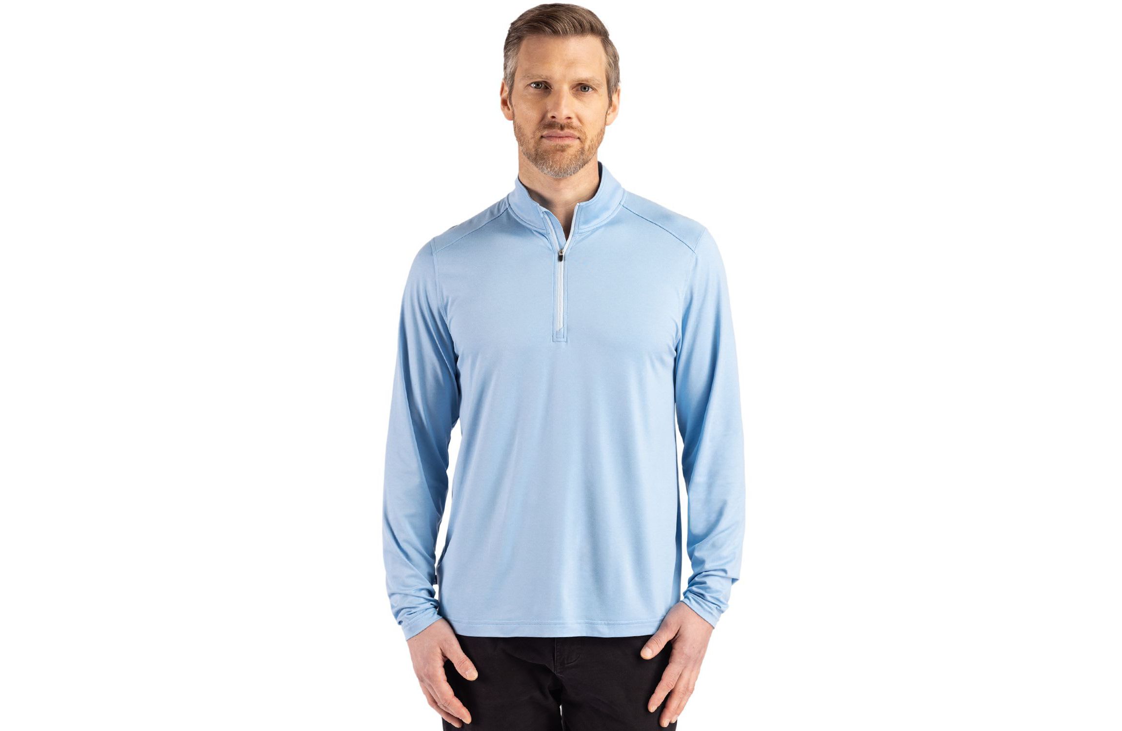 Cutter & Buck Coastline Epic Comfort Recycled Mens Quarter Zip
