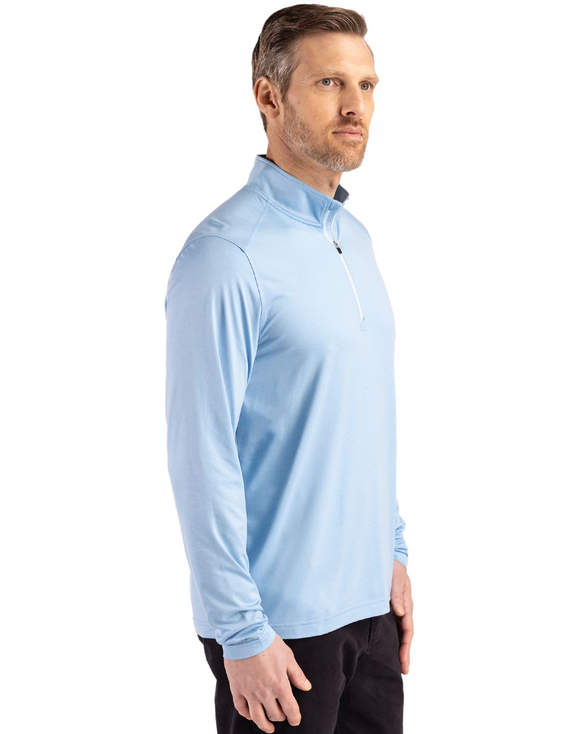 Cutter & Buck Coastline Epic Comfort Recycled Mens Quarter Zip