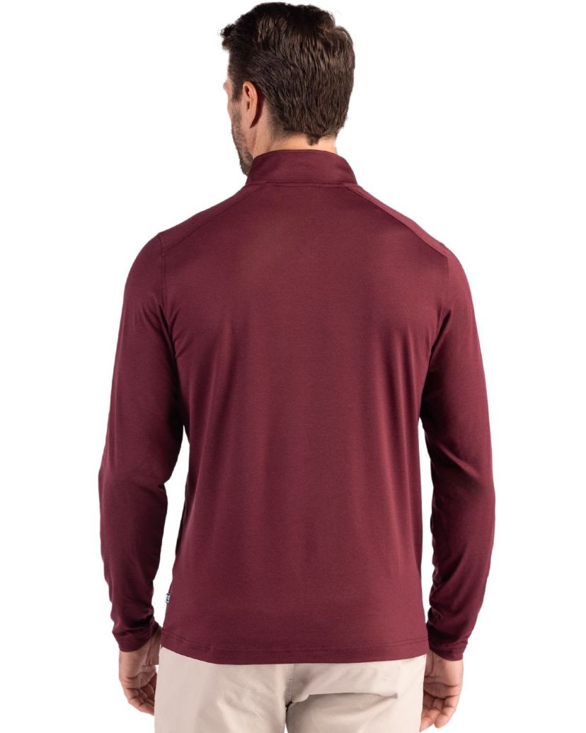 Cutter & Buck Coastline Epic Comfort Recycled Mens Quarter Zip