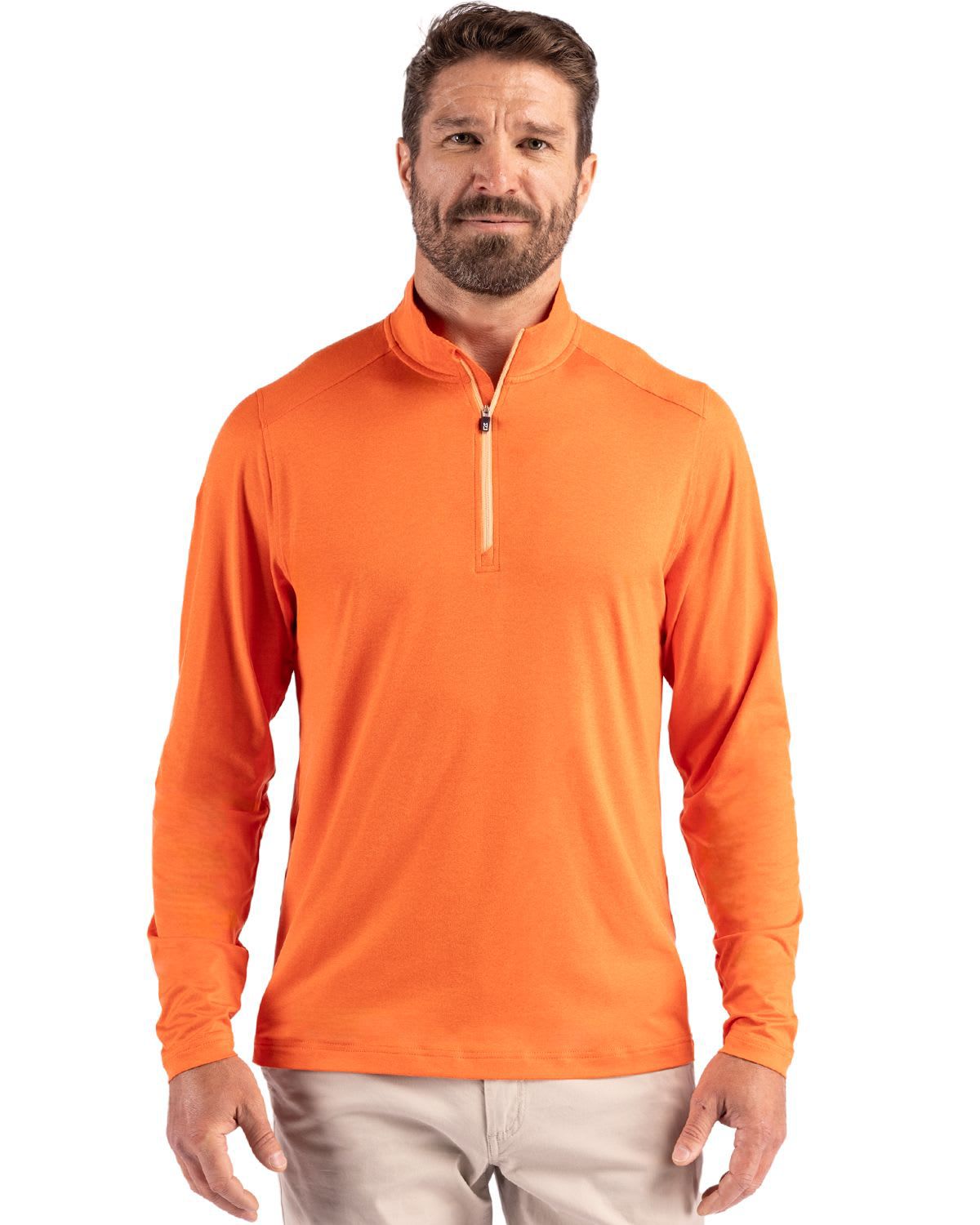 Cutter & Buck Coastline Epic Comfort Recycled Mens Quarter Zip