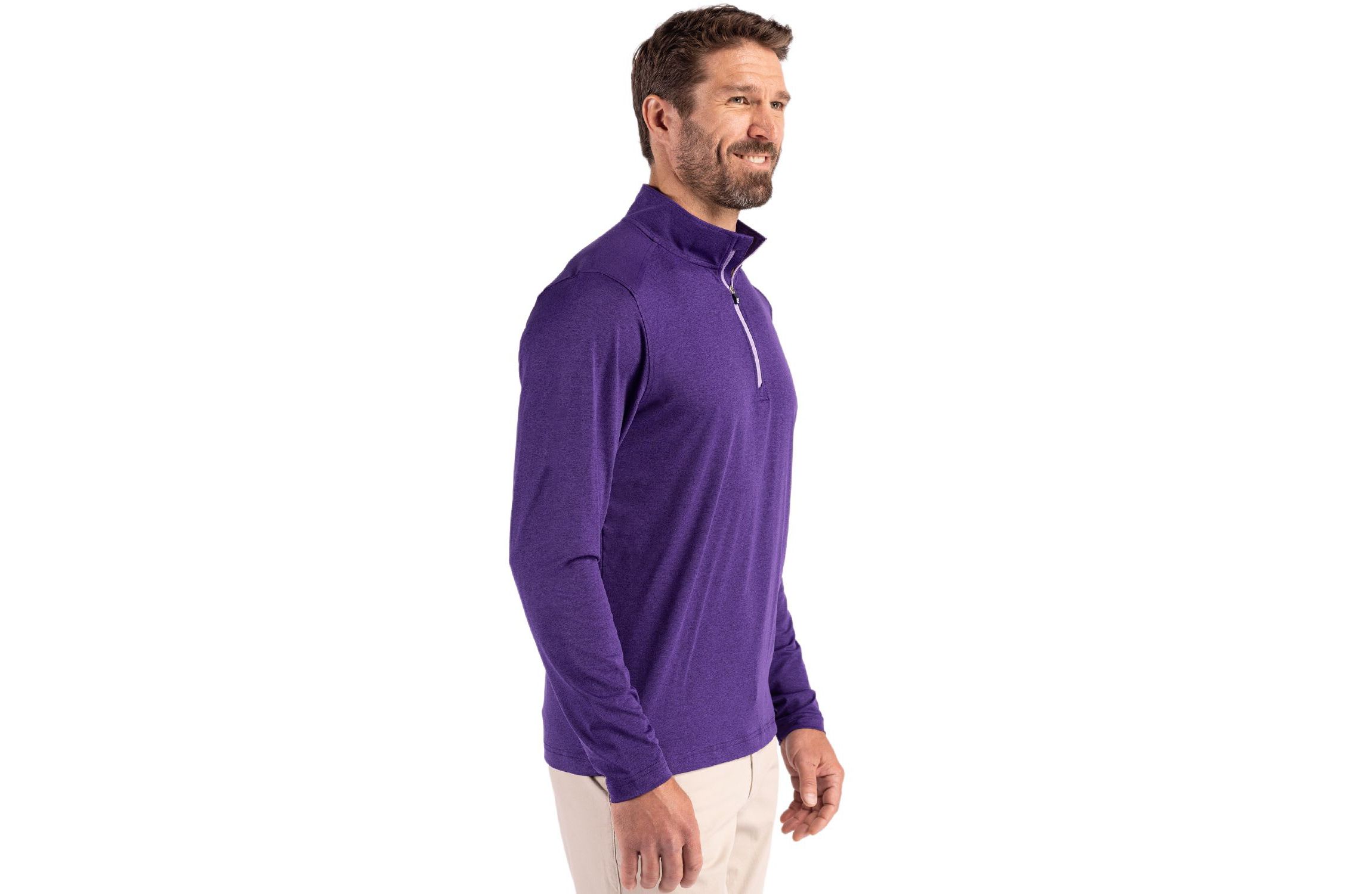 Cutter & Buck Coastline Epic Comfort Recycled Mens Quarter Zip