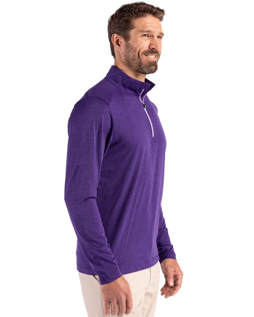 Cutter & Buck Coastline Epic Comfort Recycled Mens Quarter Zip