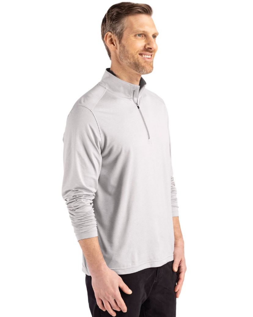Cutter & Buck Coastline Epic Comfort Recycled Mens Quarter Zip