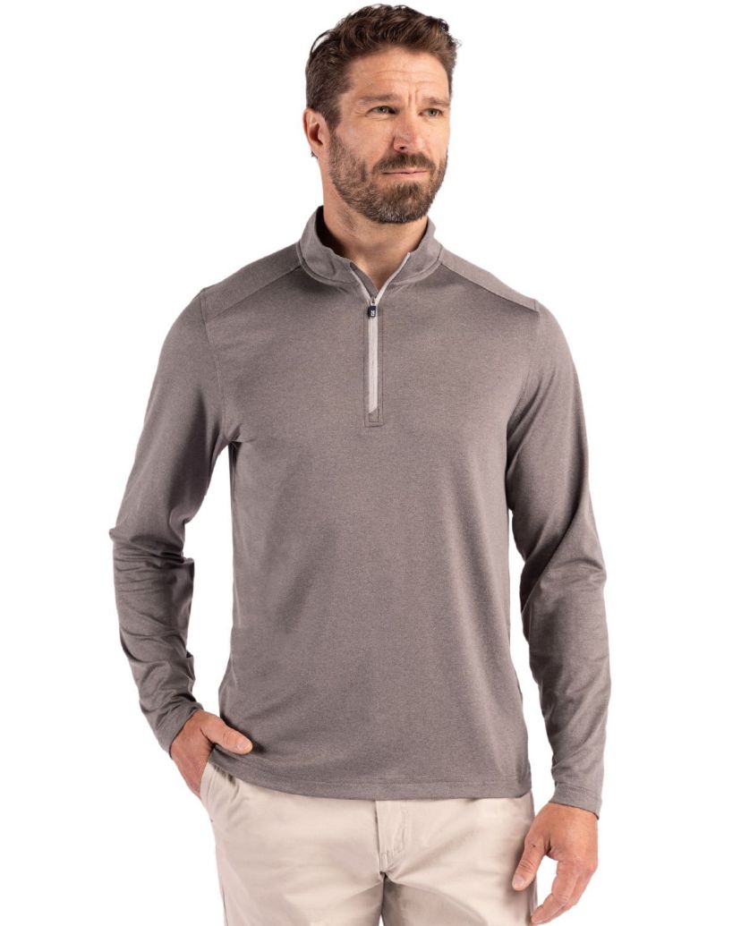 Cutter & Buck Coastline Epic Comfort Recycled Mens Quarter Zip