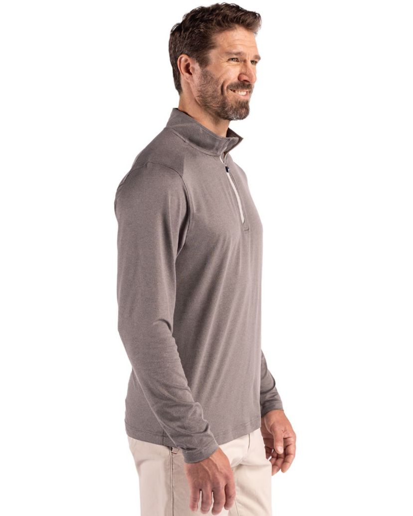 Cutter & Buck Coastline Epic Comfort Recycled Mens Quarter Zip