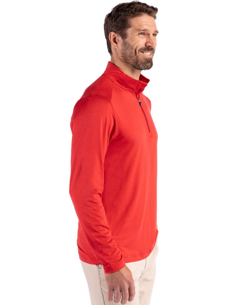 Cutter & Buck Coastline Epic Comfort Recycled Mens Quarter Zip