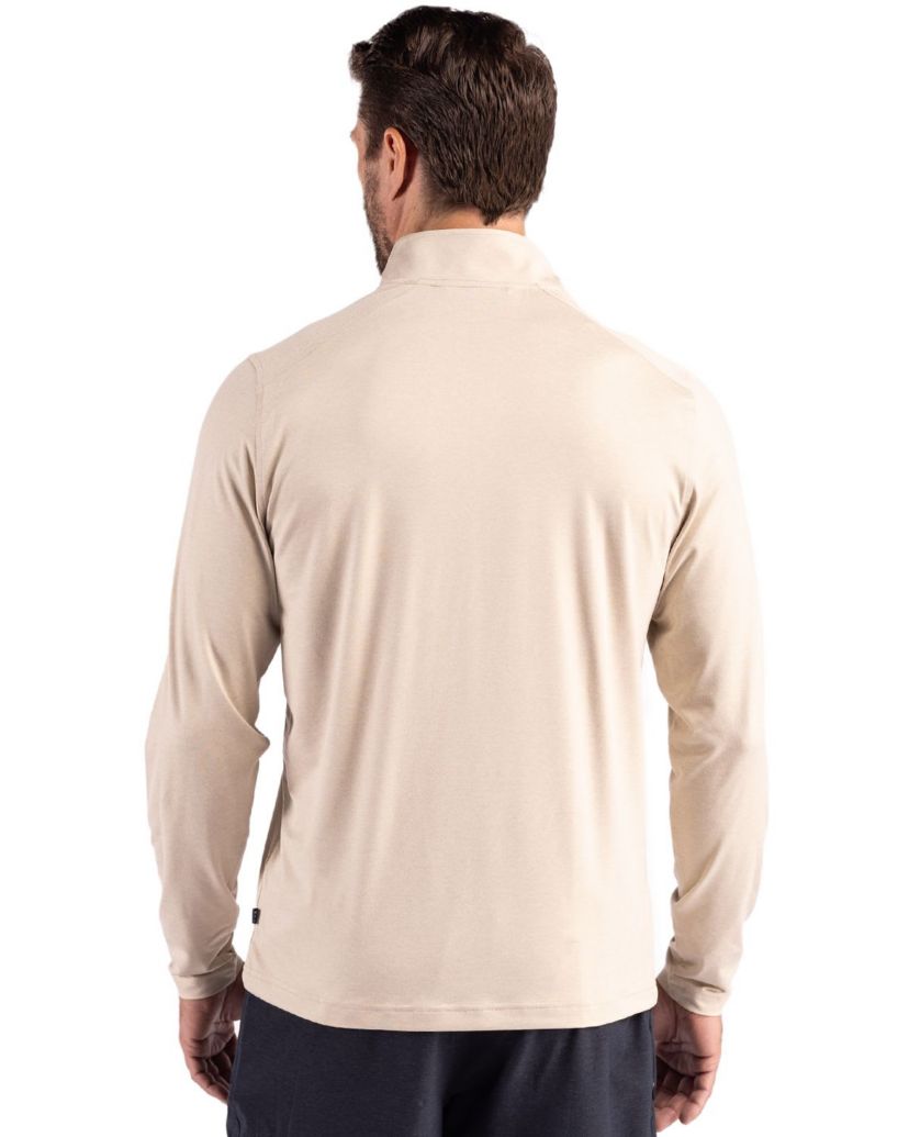 Cutter & Buck Coastline Epic Comfort Recycled Mens Quarter Zip