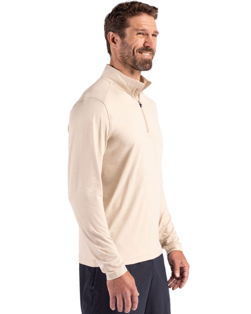 Cutter & Buck Coastline Epic Comfort Recycled Mens Quarter Zip