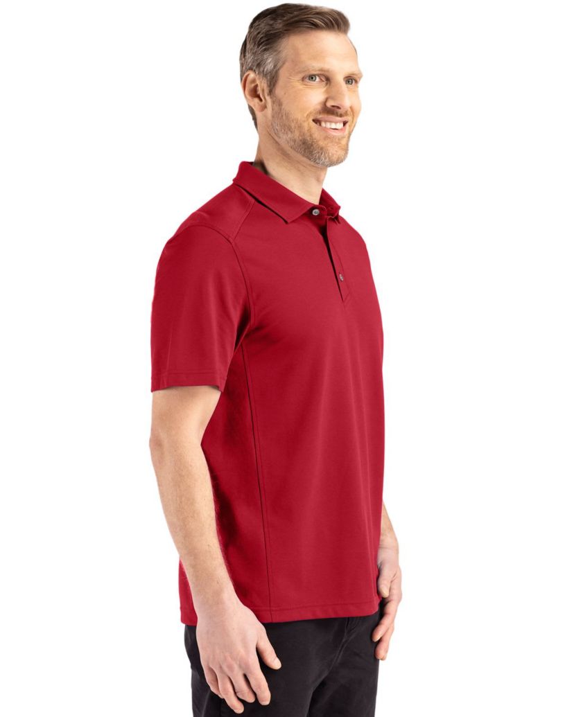 Cutter & Buck Advantage Refresh Epic Confidence Recycled Mens Tri-Blend Pique Polo