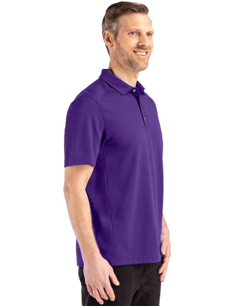 Cutter & Buck Advantage Refresh Epic Confidence Recycled Mens Tri-Blend Pique Polo