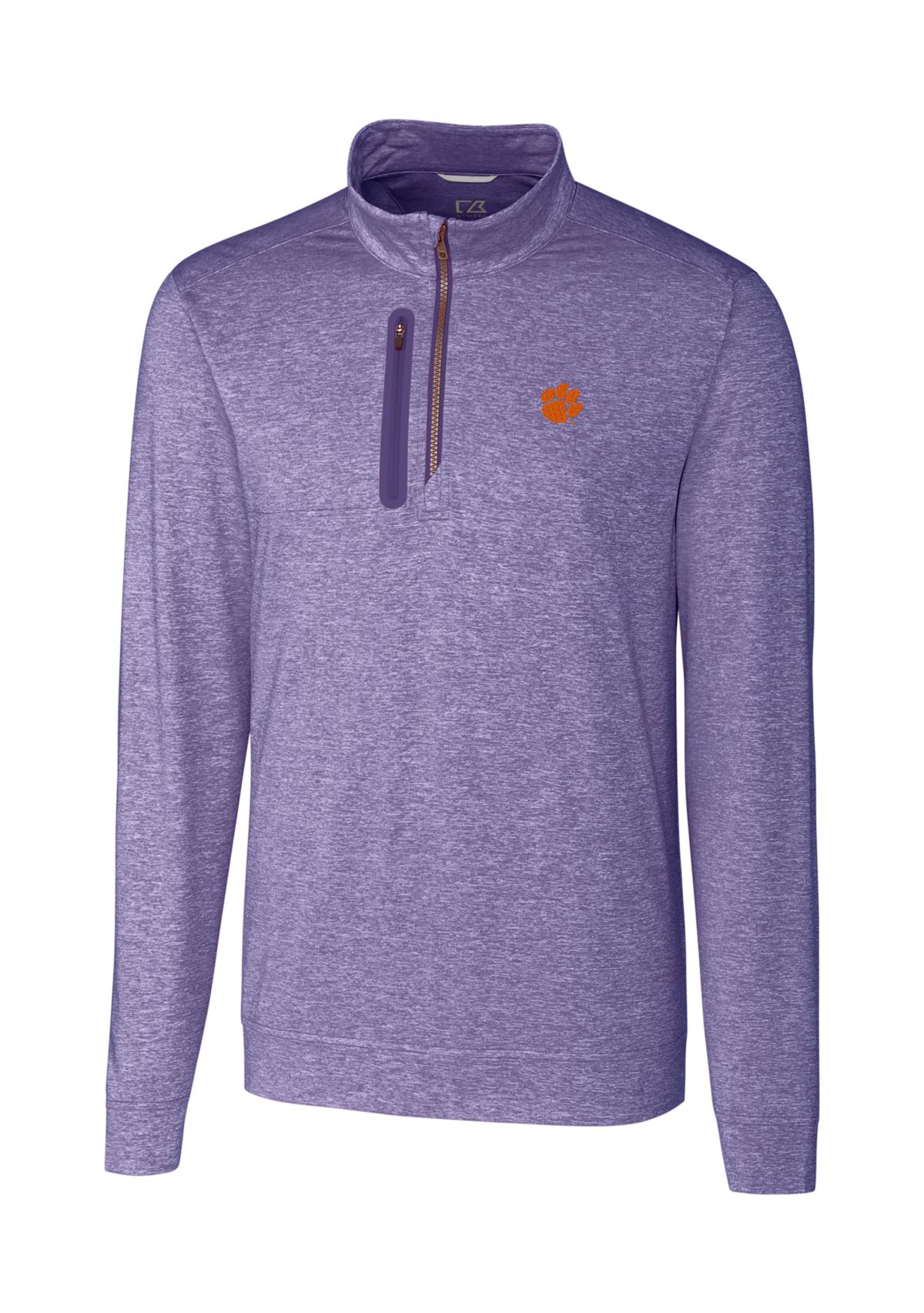 NCAA Clemson Tigers Stealth Half Zip