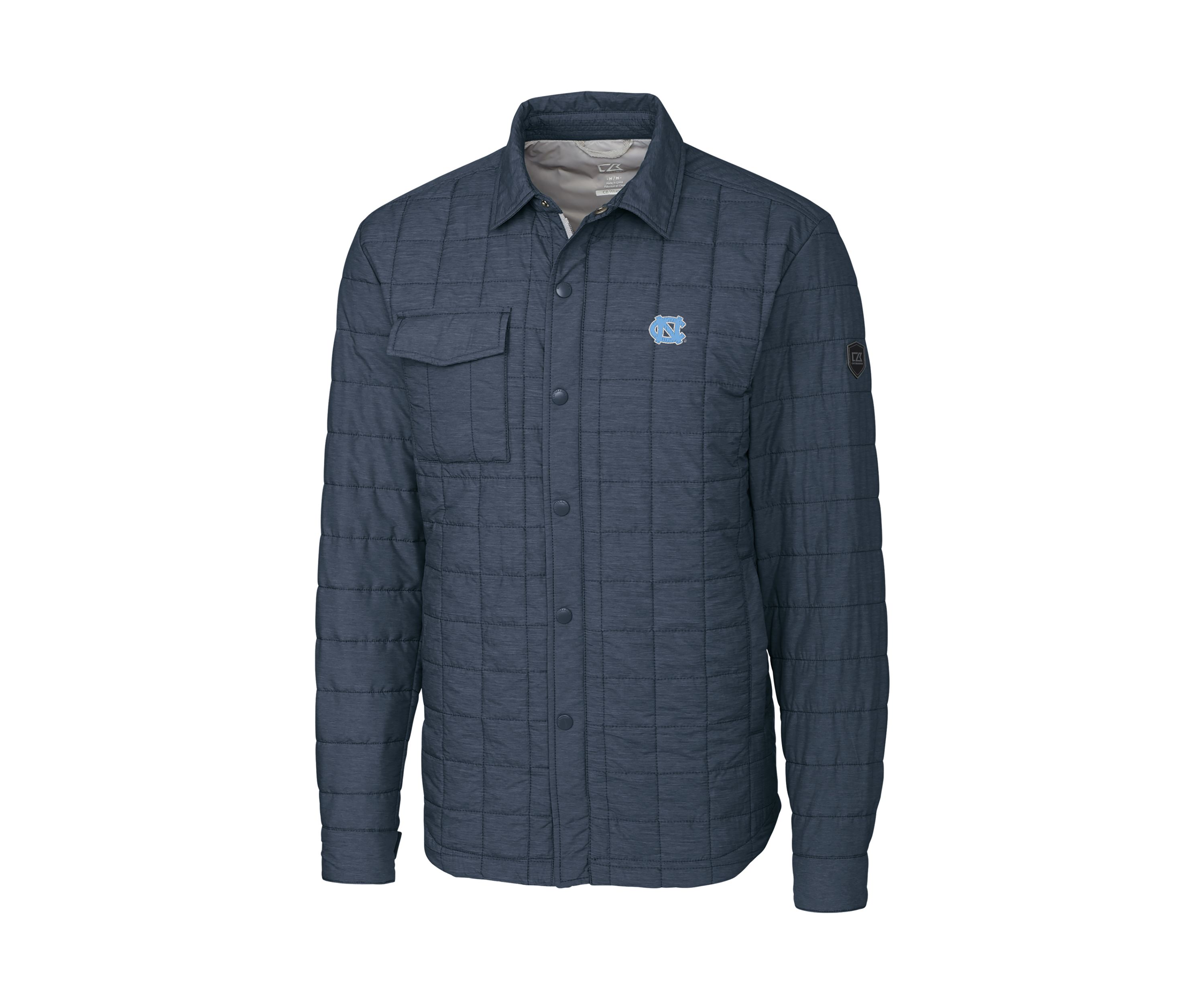 NCAA North Carolina Tar Heels Rainier Full-Snap Shirt Jacket