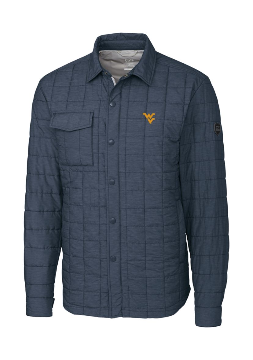 NCAA West Virginia Mountaineers Rainier Full-Snap Shirt Jacket