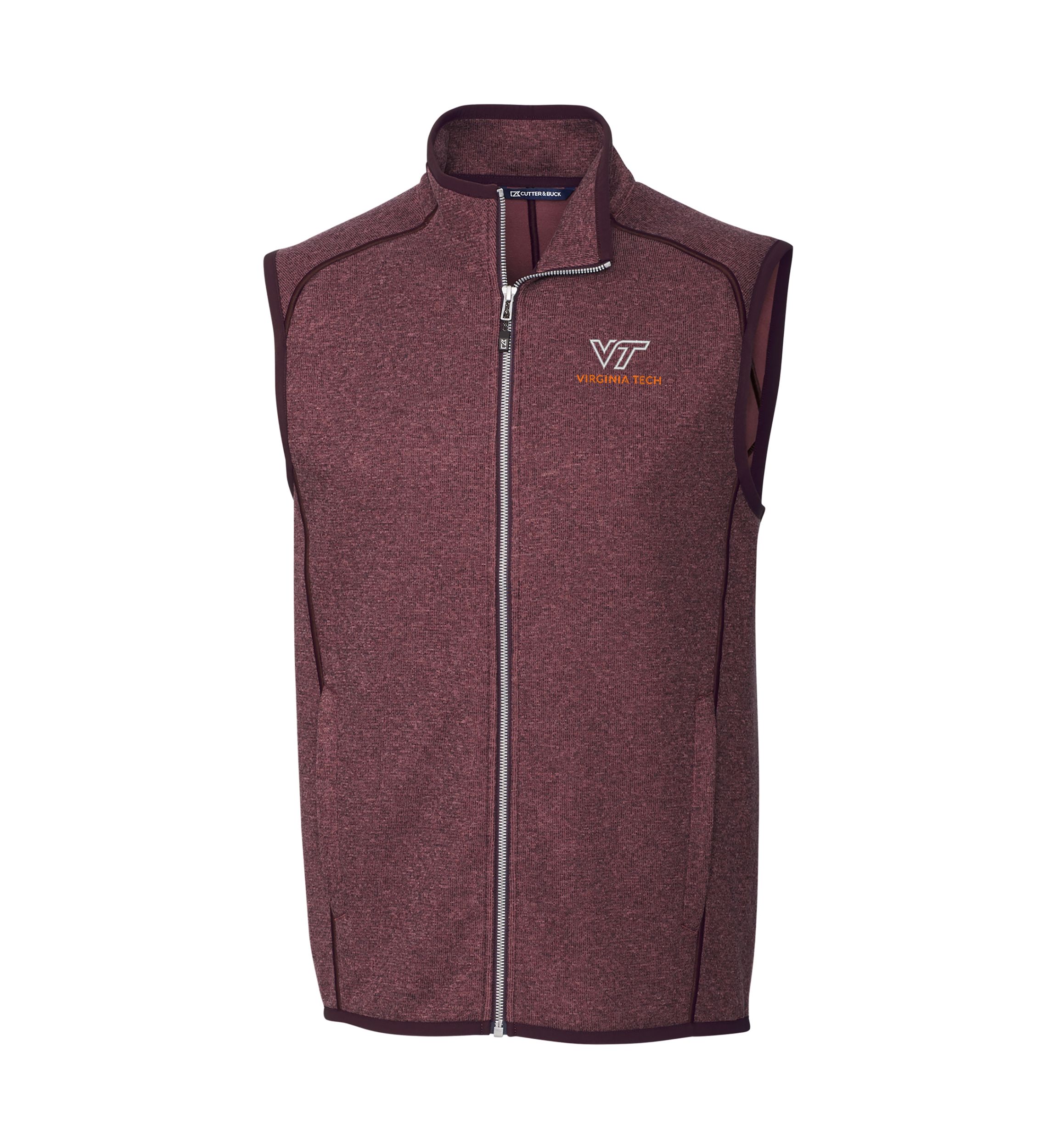 NCAA Virginia Tech Hokies Mainsail Full-Zip Vest