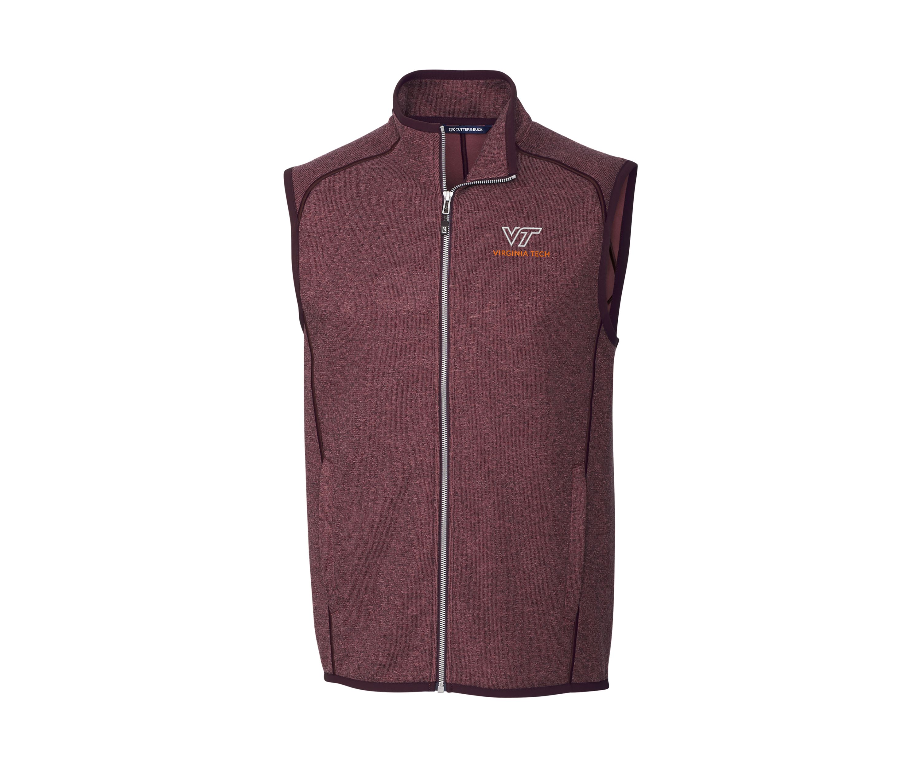 NCAA Virginia Tech Hokies Mainsail Full-Zip Vest