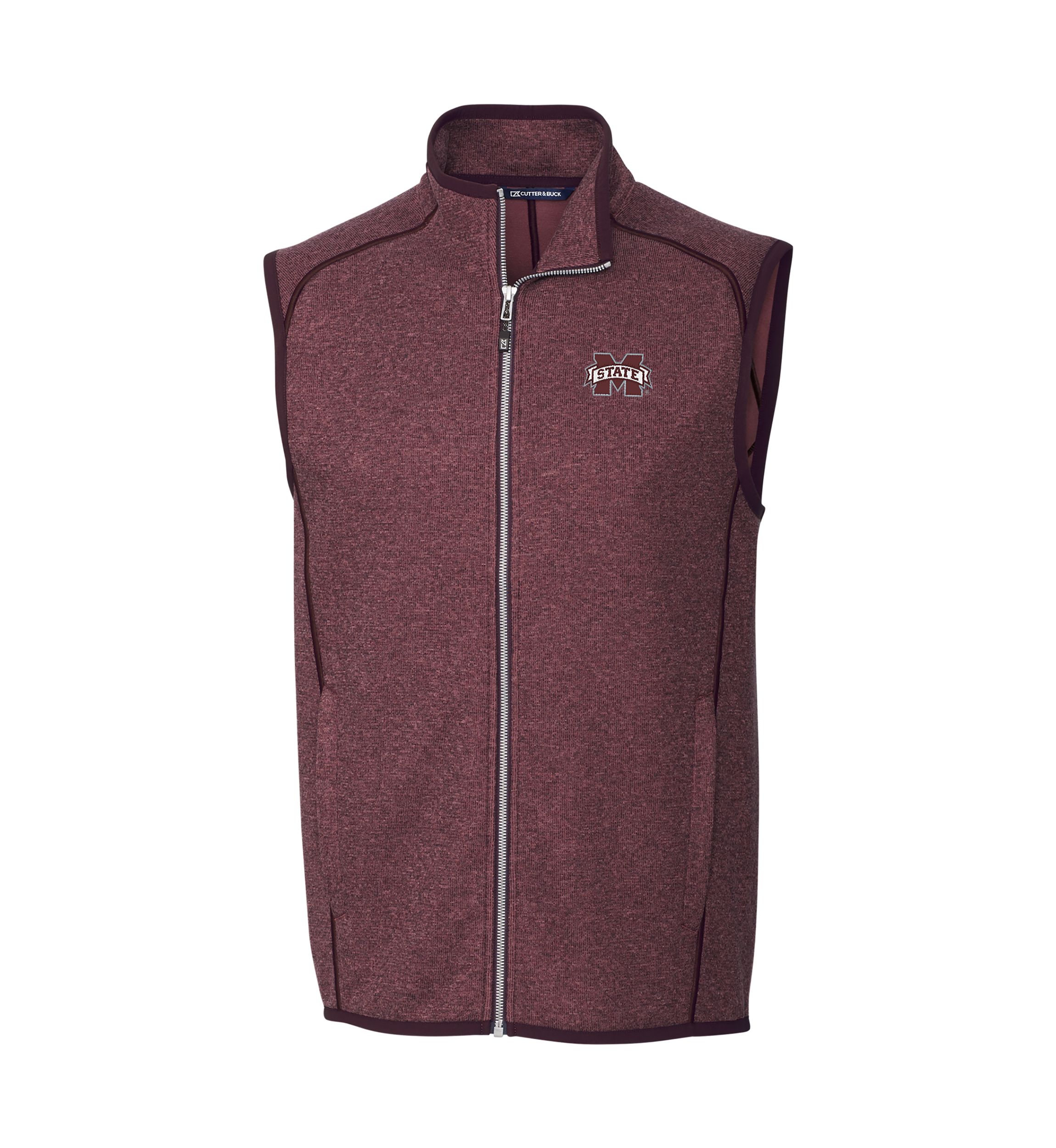 NCAA Mississippi State Bulldogs Mainsail Full-Zip Vest