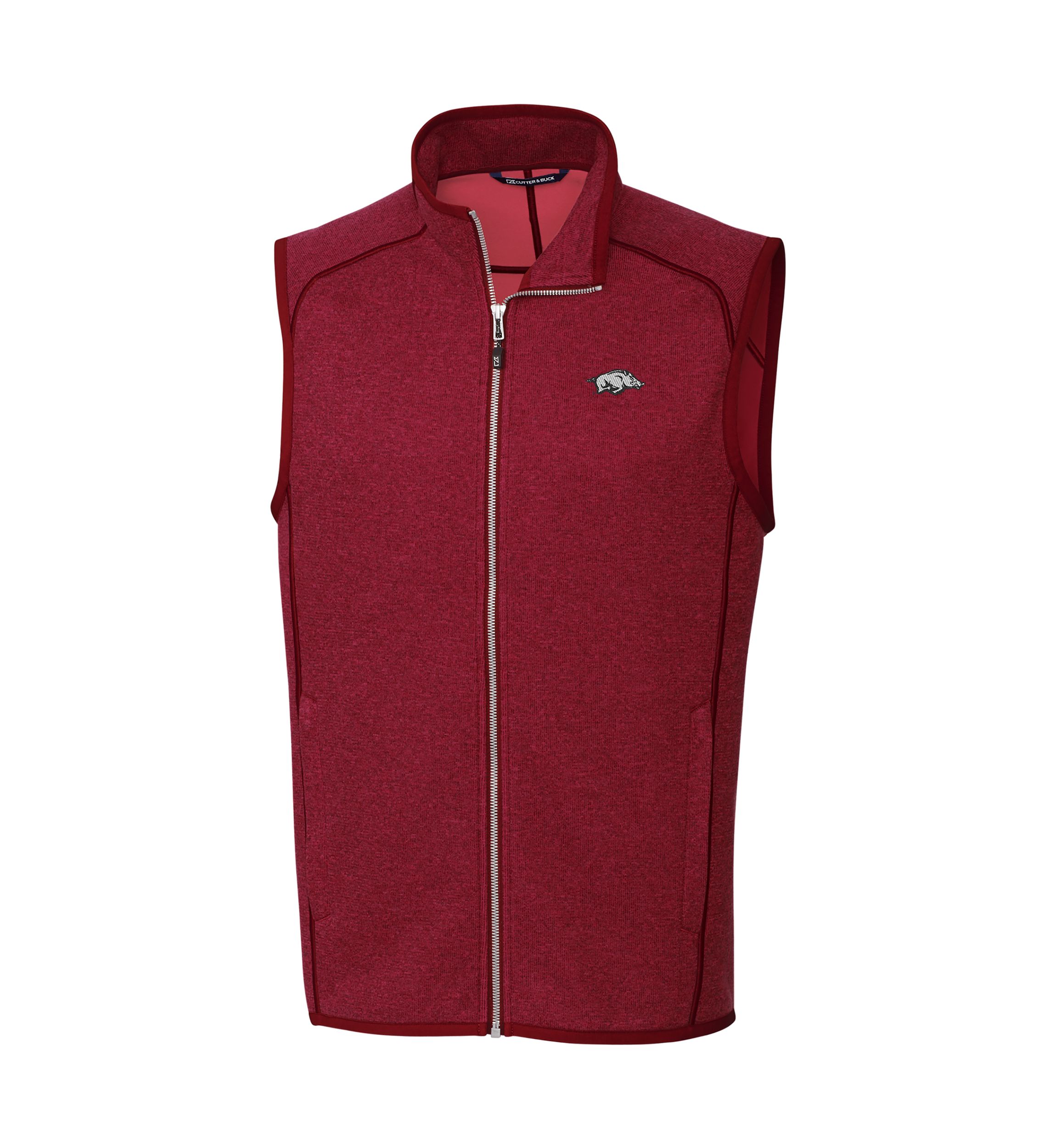 NCAA Arkansas Razorbacks Mainsail Full-Zip Vest