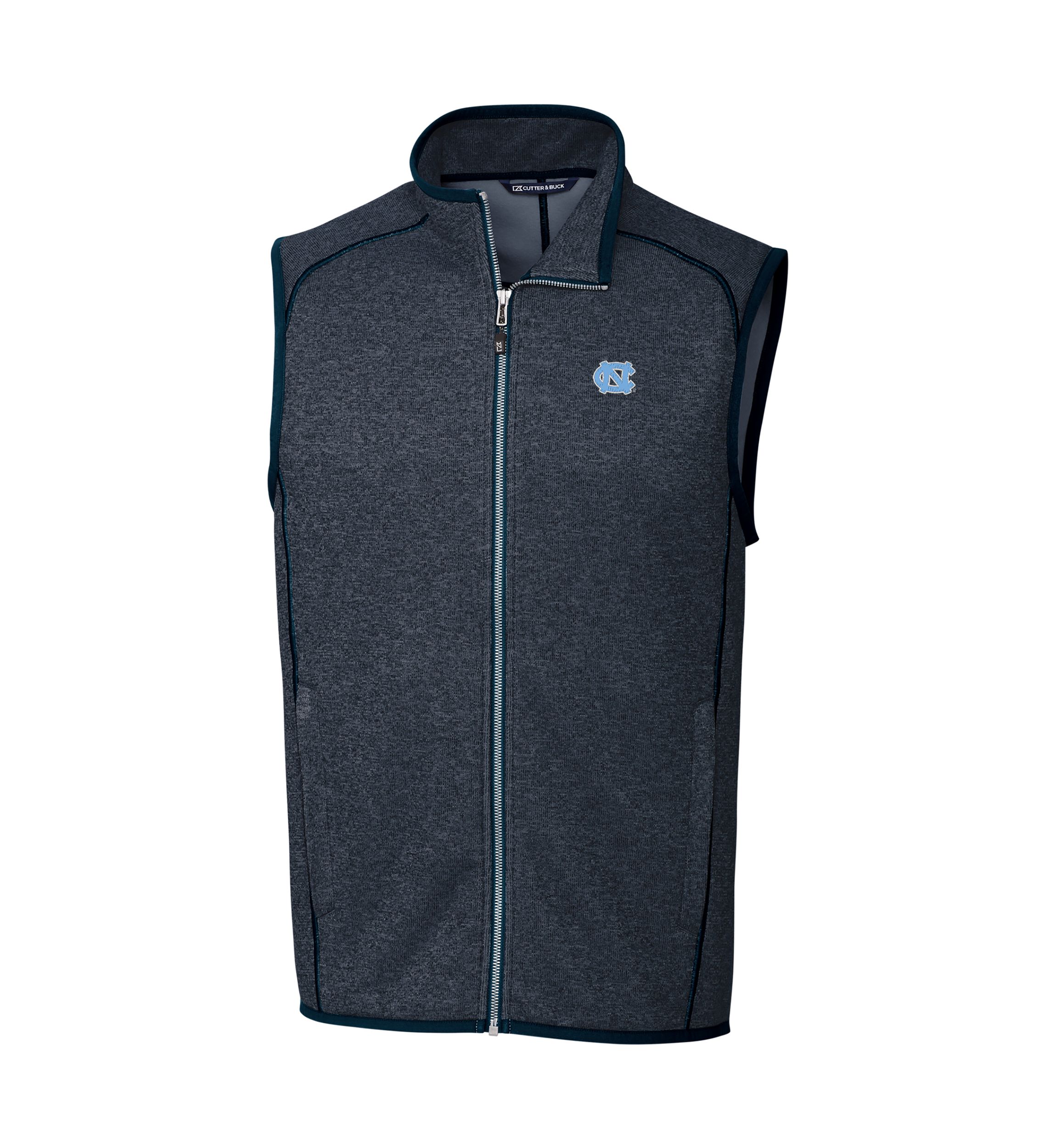 NCAA North Carolina Tar Heels Mainsail Full-Zip Vest