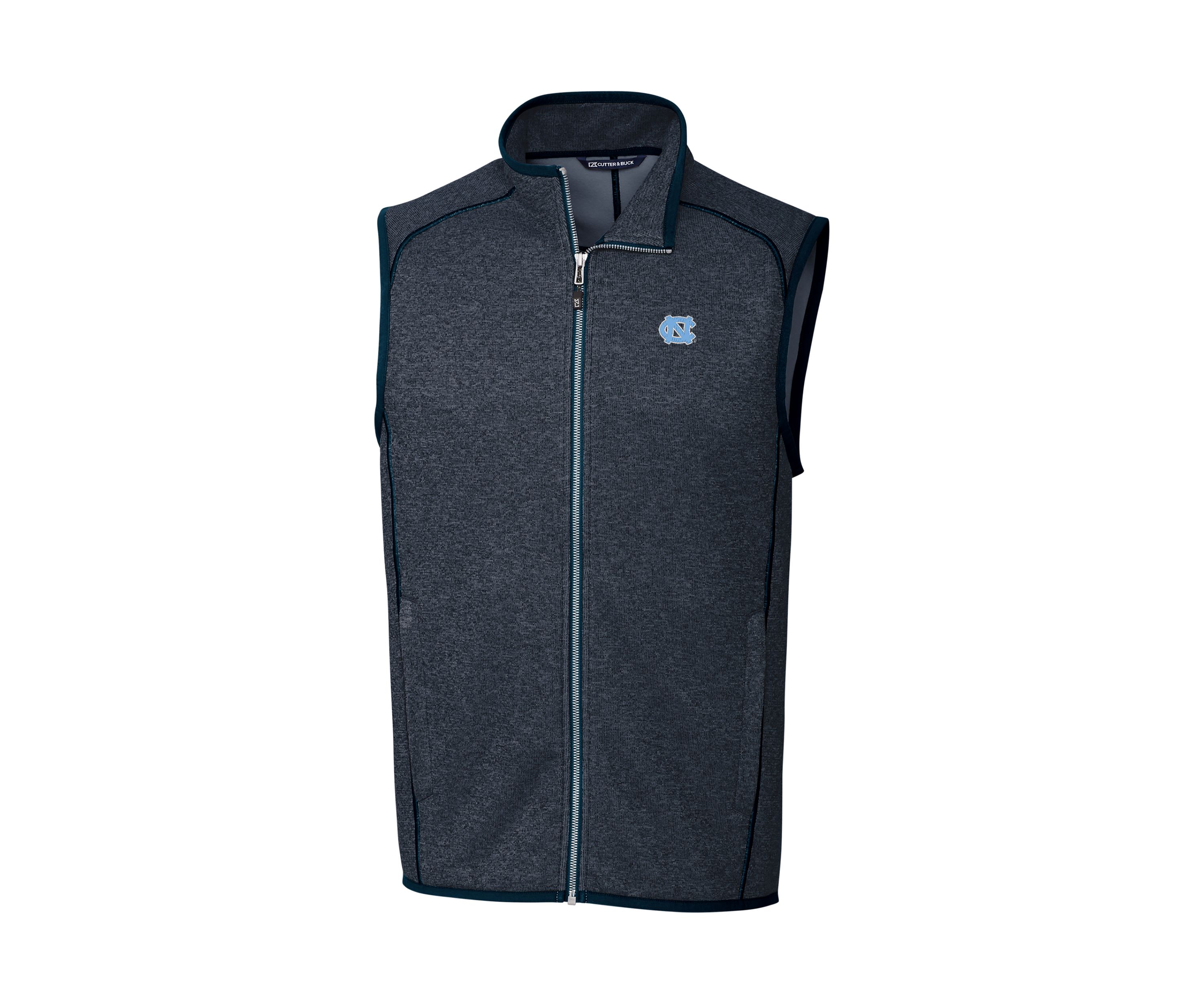 NCAA North Carolina Tar Heels Mainsail Full-Zip Vest