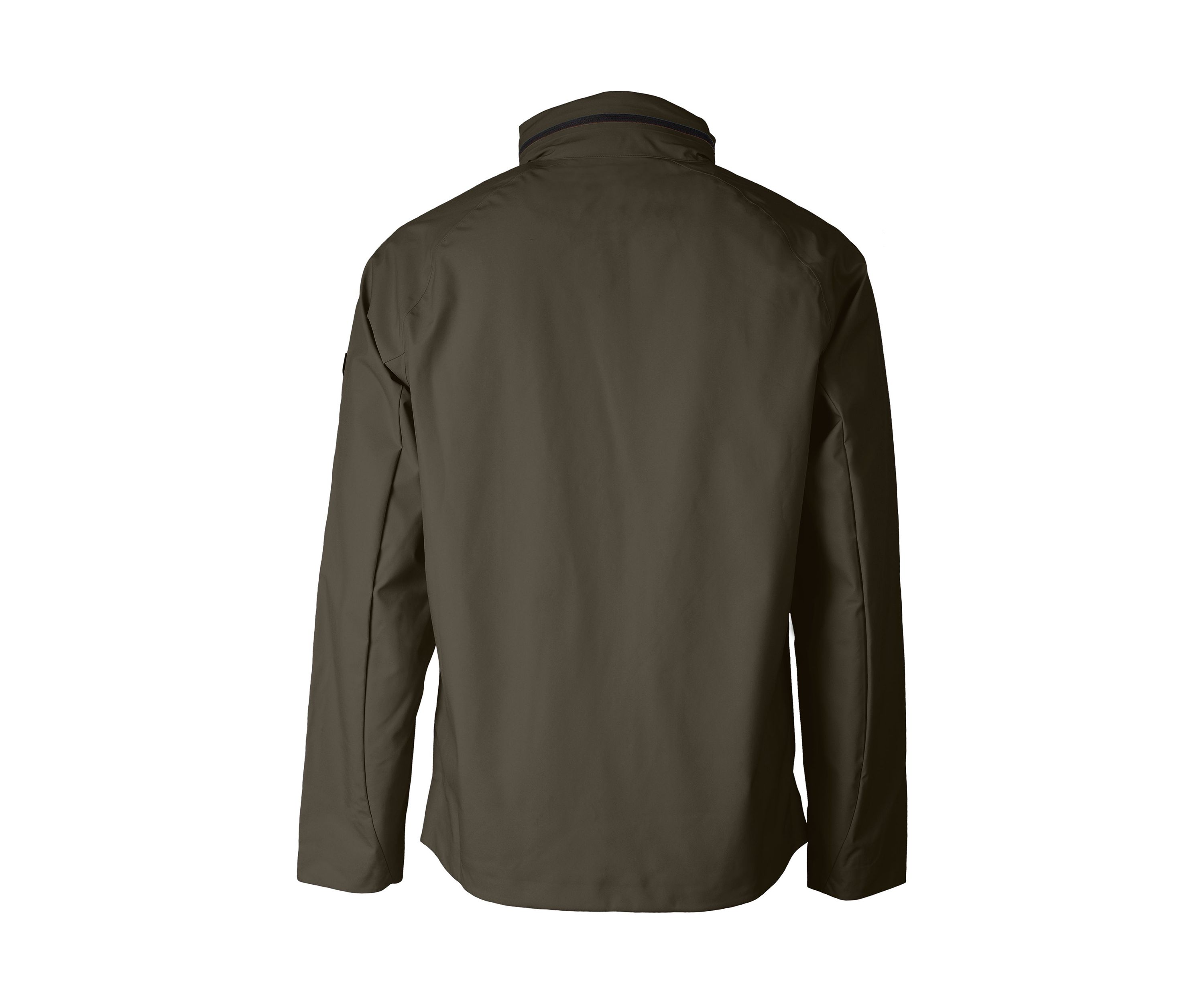 Vapor Water Repellent Stretch Mens Full Zip Rain Jacket