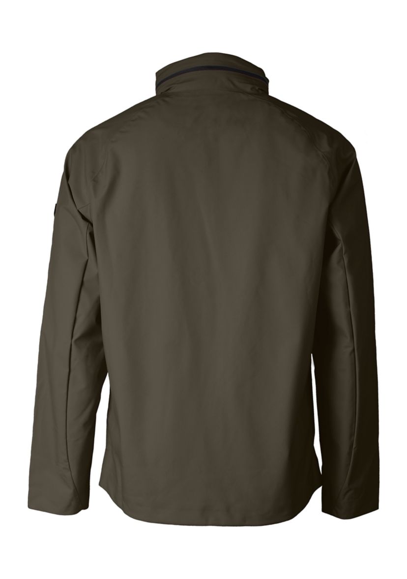 Vapor Water Repellent Stretch Mens Full Zip Rain Jacket