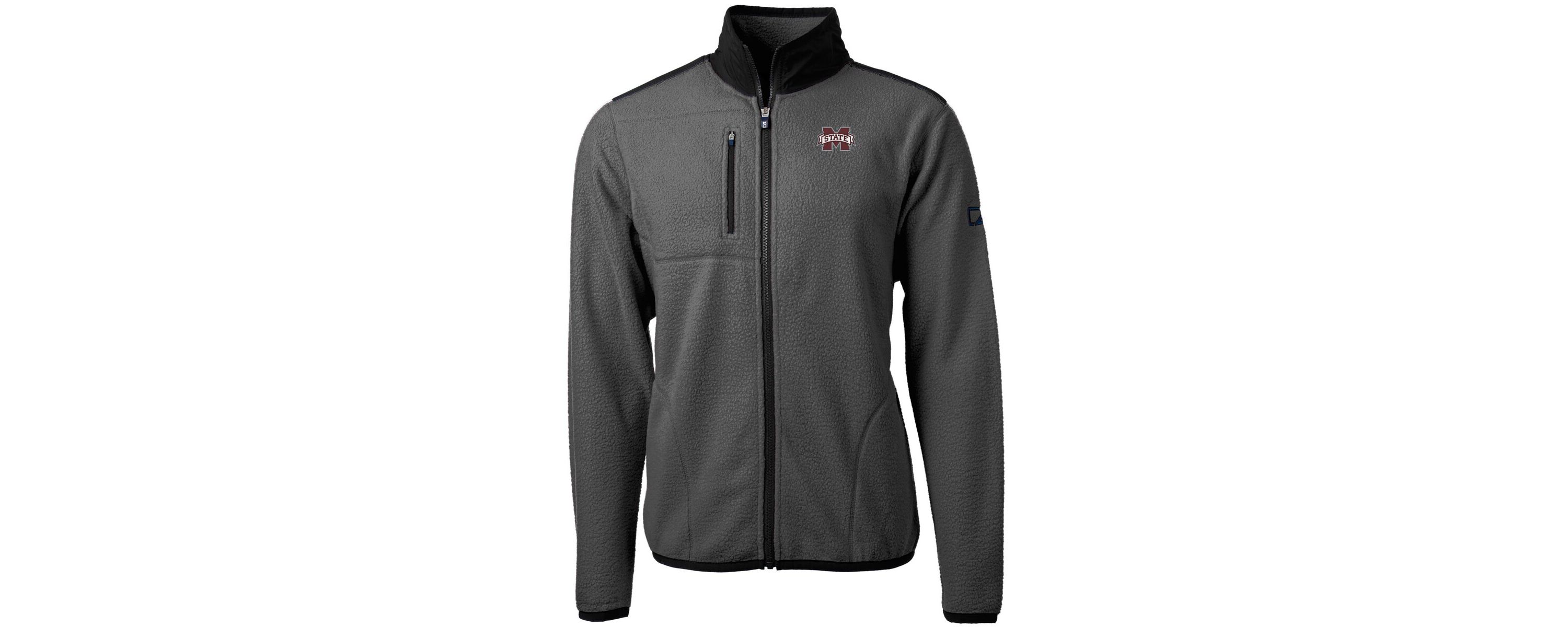 NCAA Mississippi State Bulldogs Cascade Eco Sherpa Fleece Jacket