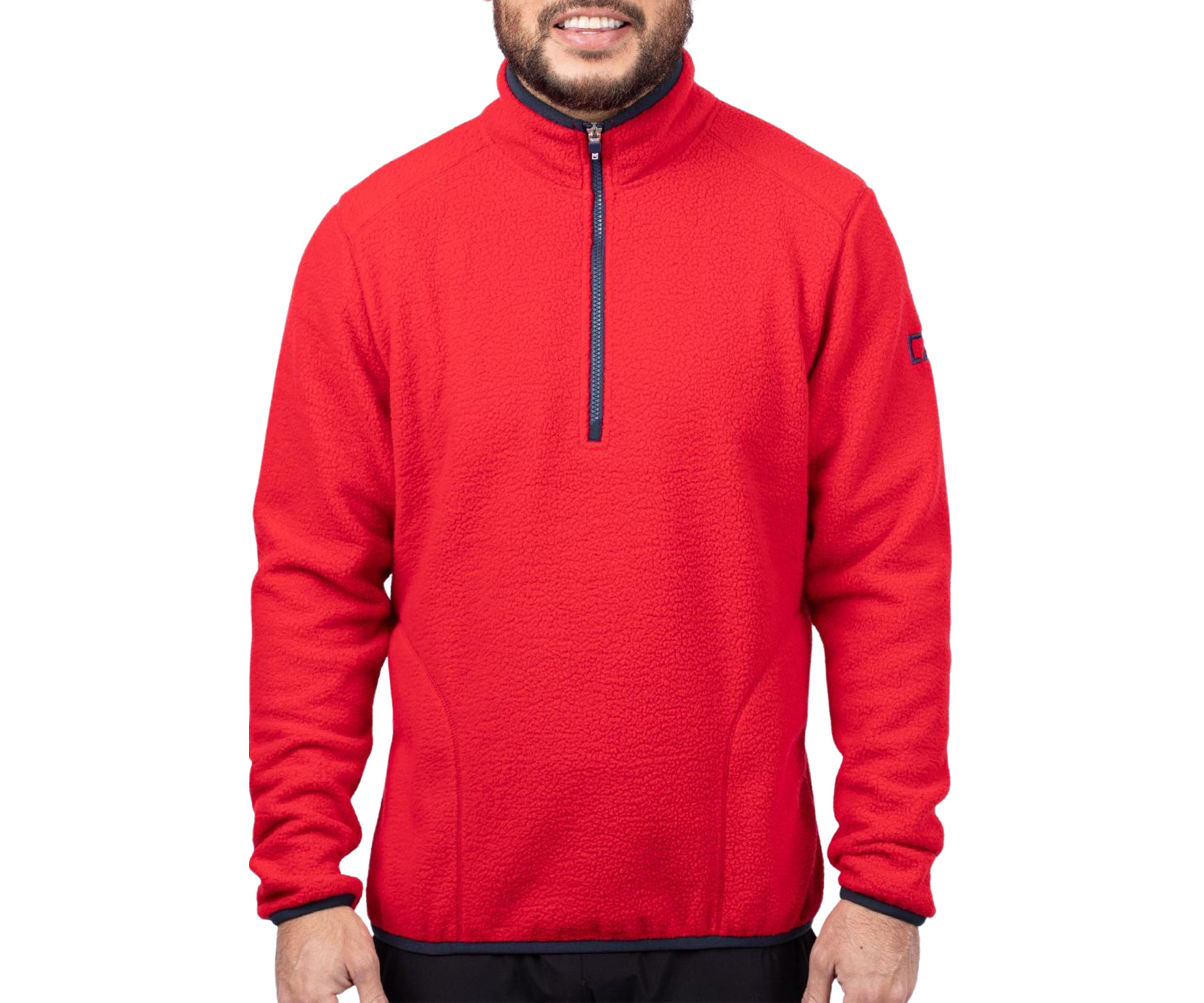 Cascade Eco Sherpa Fleece Mens Quarter Zip Jacket