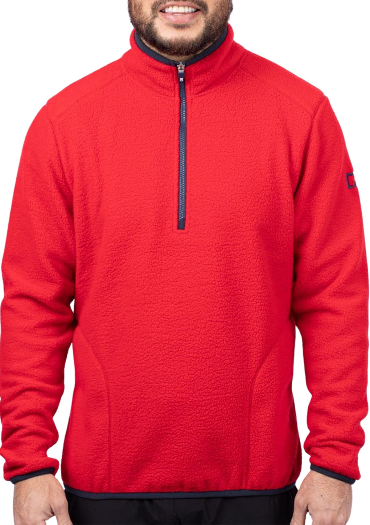 Cascade Eco Sherpa Fleece Mens Quarter Zip Jacket