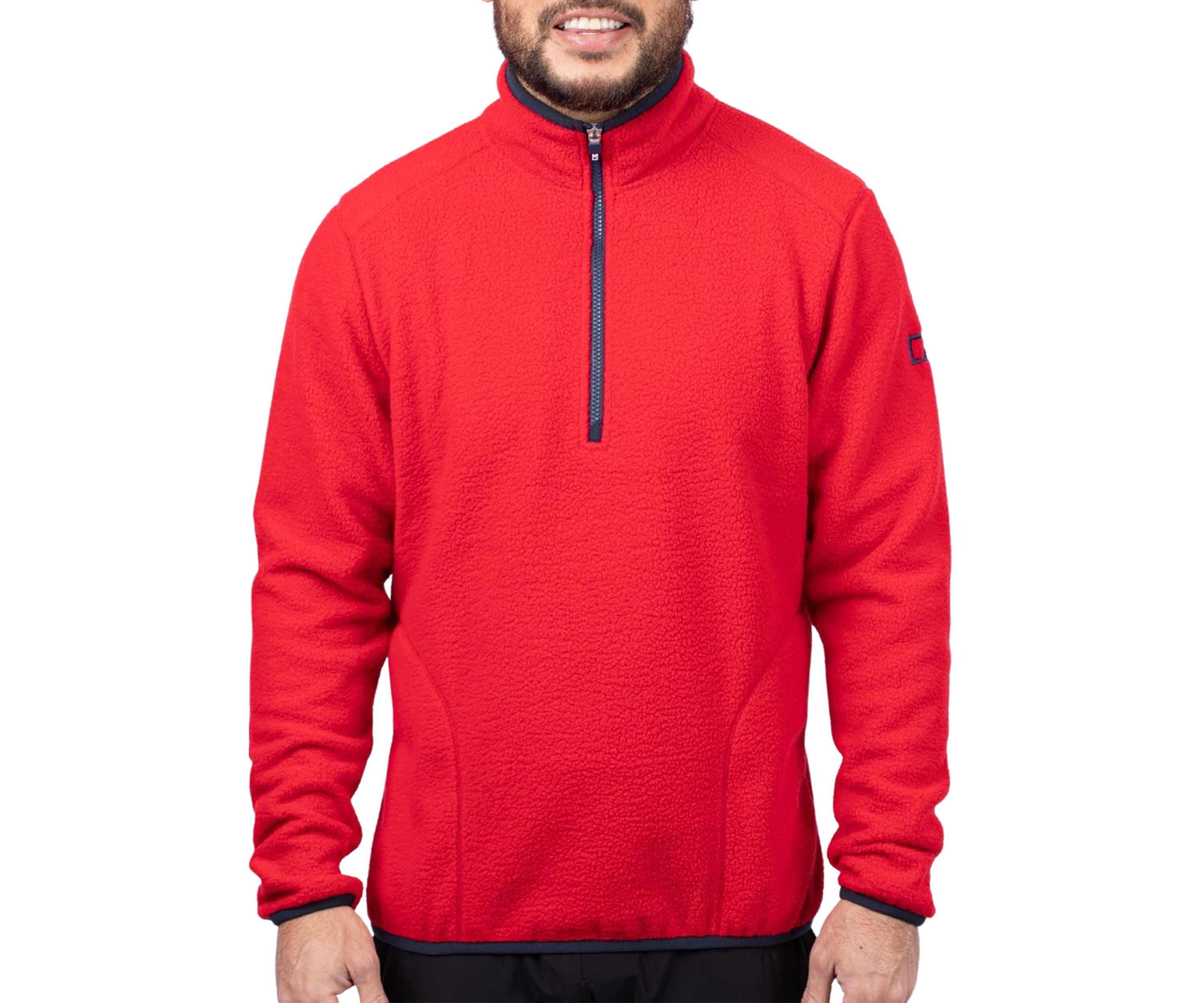 Cascade Eco Sherpa Fleece Mens Quarter Zip Jacket
