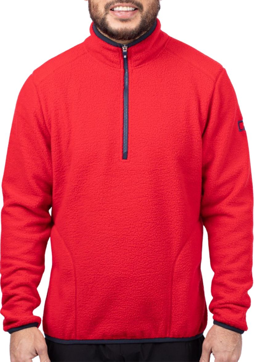 Cascade Eco Sherpa Fleece Mens Quarter Zip Jacket