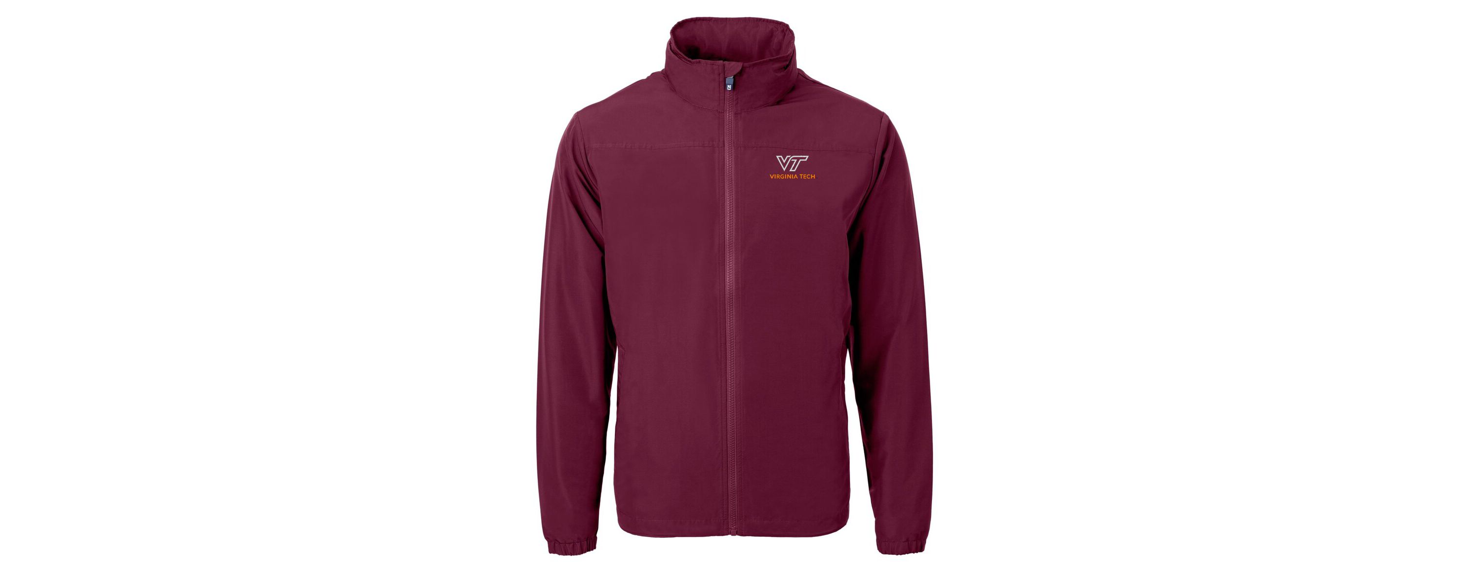 NCAA Virginia Tech Hokies Charter Eco Recycled Full-Zip Jacket