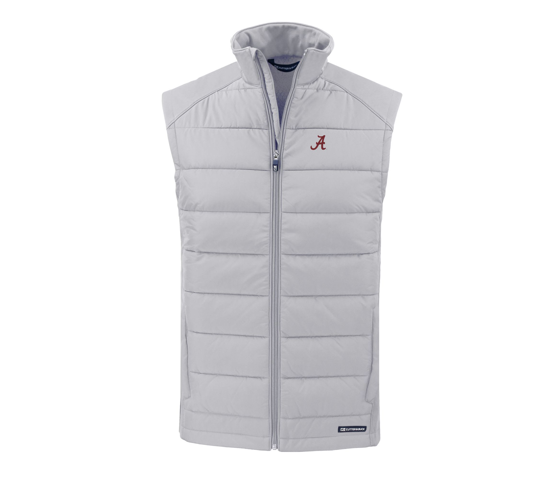 NCAA Alabama Crimson Tide Evoke Hybrid Eco Softshell Recycled Full Zip Vest
