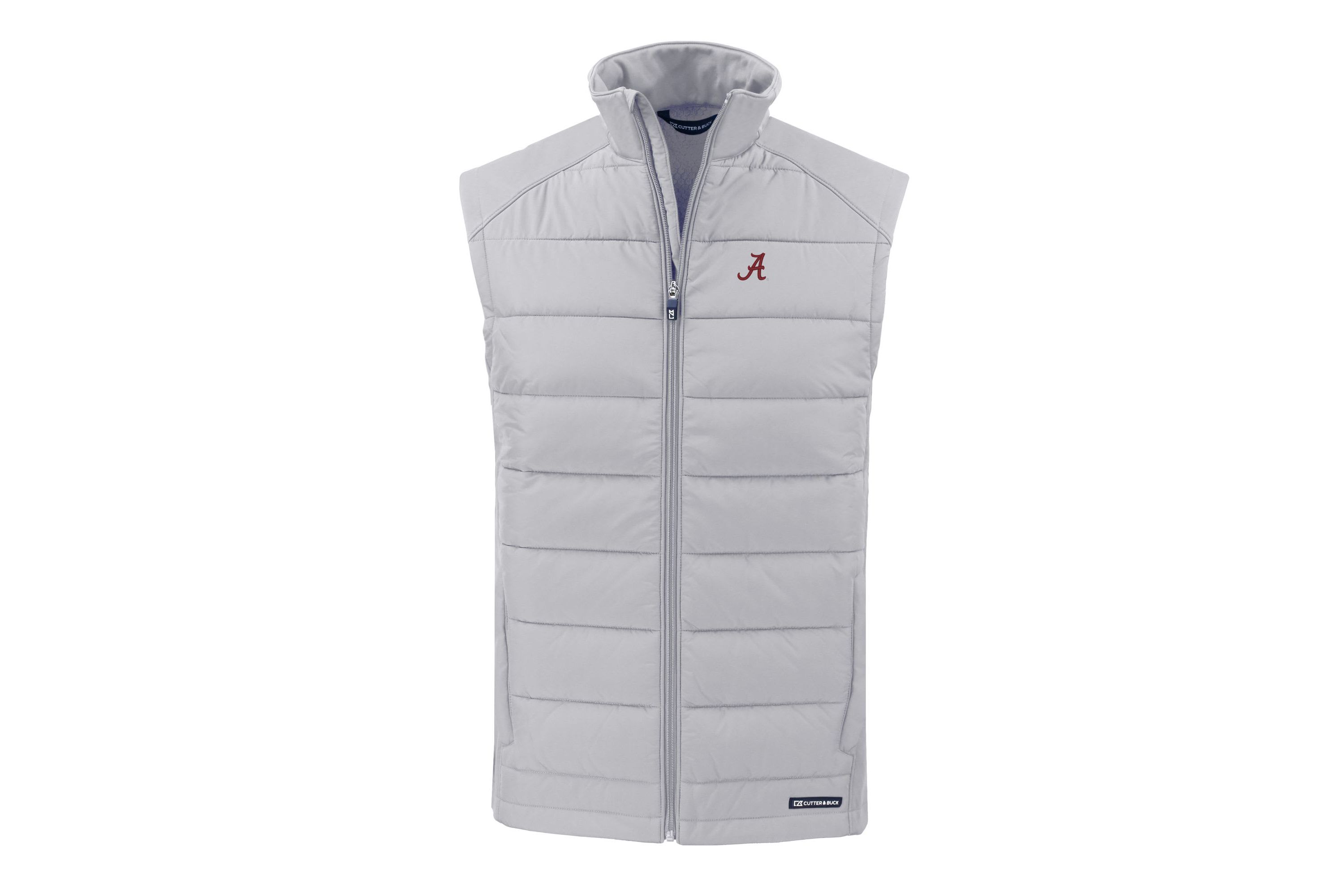 NCAA Alabama Crimson Tide Evoke Hybrid Eco Softshell Recycled Full Zip Vest
