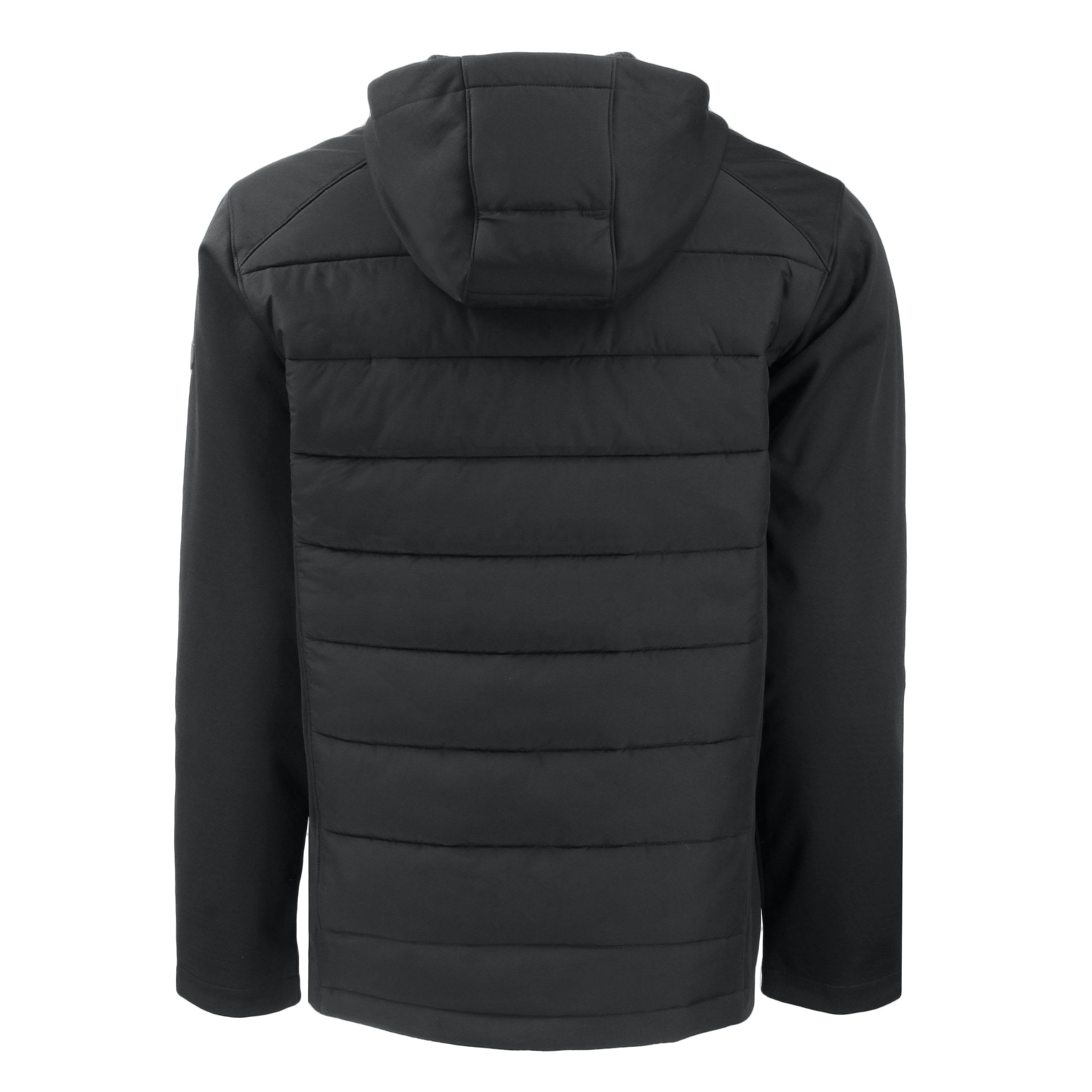 NCAA Vanderbilt Commodores Evoke Hybrid Eco Softshell Recycled Full-Zip Hoodie