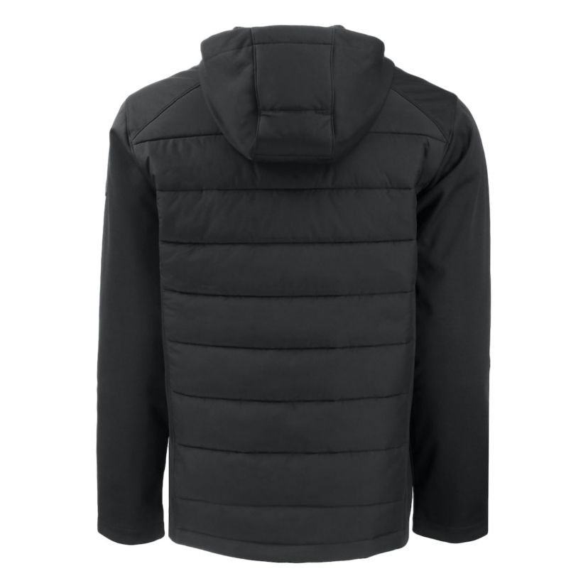 NCAA Vanderbilt Commodores Evoke Hybrid Eco Softshell Recycled Full-Zip Hoodie