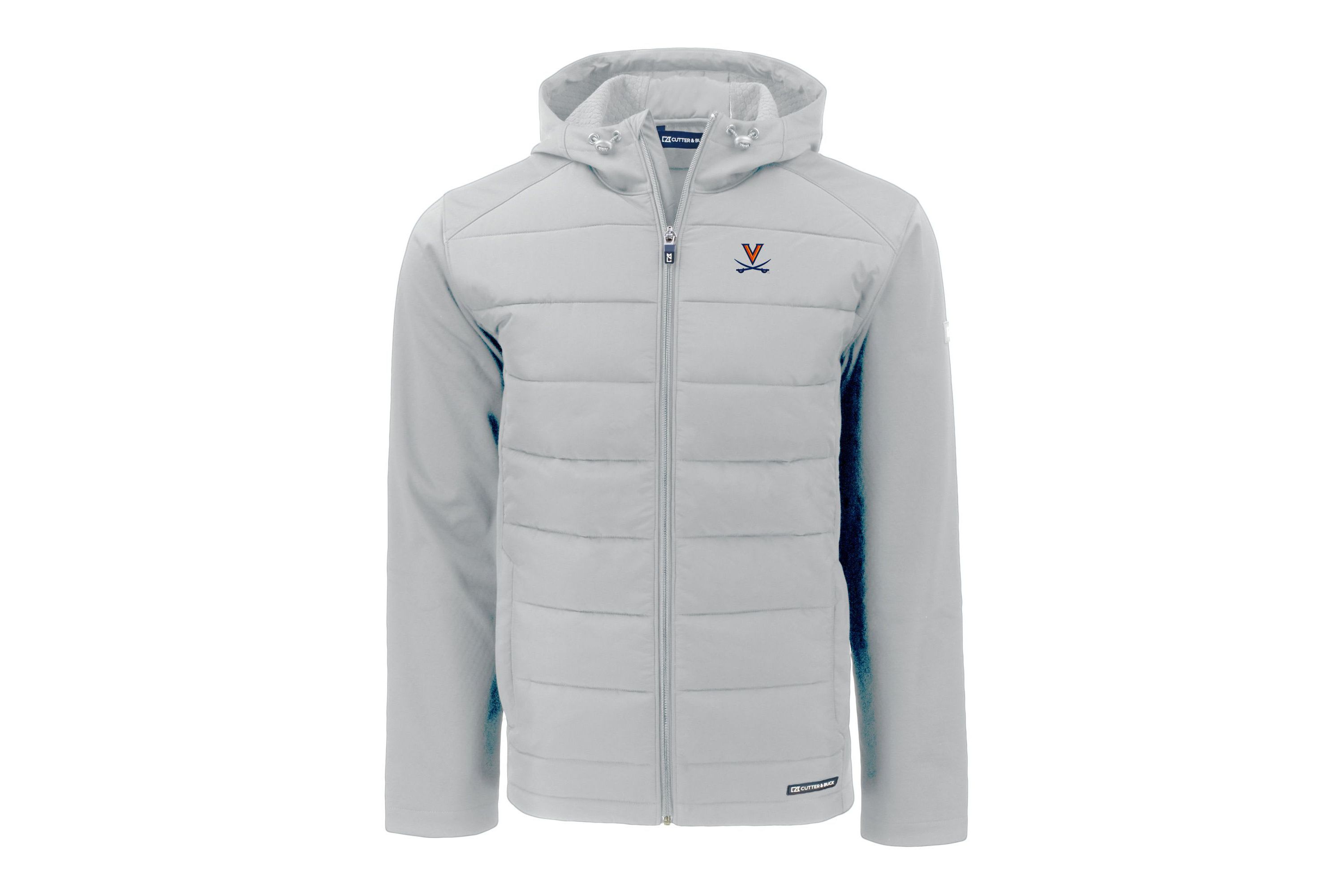 NCAA Virginia Cavaliers Evoke Hybrid Eco Softshell Recycled Full-Zip Hoodie