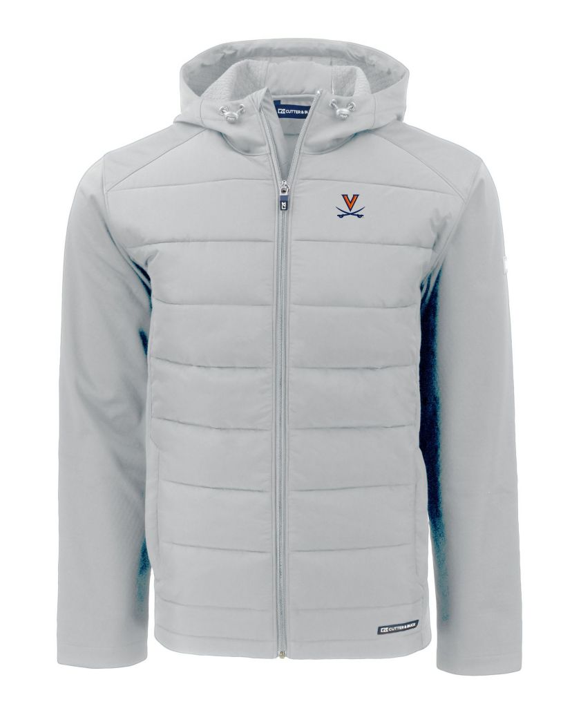 NCAA Virginia Cavaliers Evoke Hybrid Eco Softshell Recycled Full-Zip Hoodie