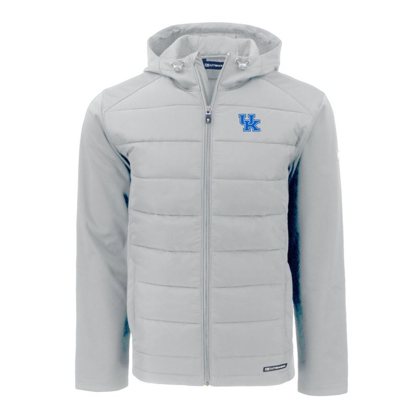 NCAA Kentucky Wildcats Evoke Hybrid Eco Softshell Recycled Full-Zip Hoodie