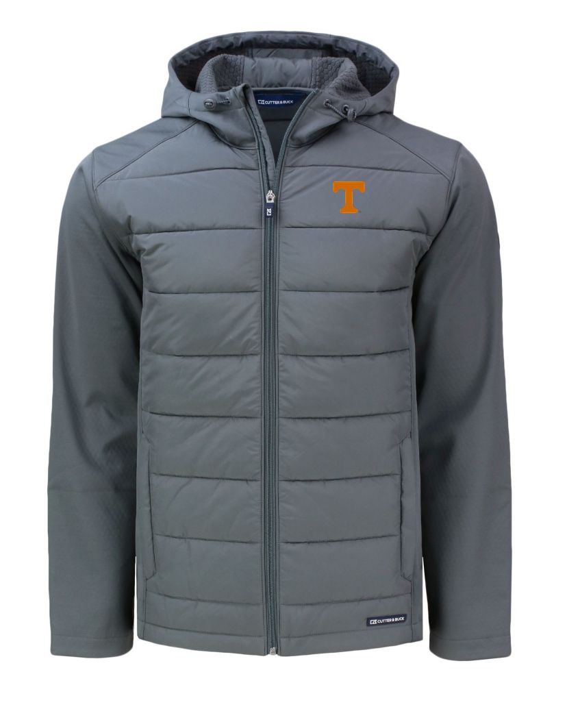 NCAA Tennessee Volunteers Evoke Hybrid Eco Softshell Recycled Full-Zip Hoodie
